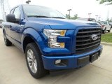 2017 Lightning Blue Ford F150 XL SuperCab 4x4 #120852333