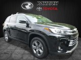 2017 Midnight Black Metallic Toyota Highlander Limited AWD #120852376