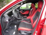 2018 Jaguar F-PACE S AWD Ebony/Pimento Interior