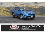 2017 Electric Storm Metallic Toyota RAV4 XLE #120852085