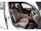 2018 BMW 7 Series 750i Sedan Mocha Interior