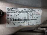 2017 C-Max Color Code for Ingot Silver - Color Code: UX
