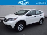 2014 White Diamond Pearl Honda CR-V LX AWD #120883162