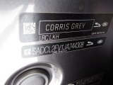 2018 F-PACE Color Code for Corris Grey Metallic - Color Code: LKH