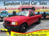 2002 Bright Red Ford Ranger XL Regular Cab #120883150