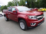 2017 Chevrolet Colorado LT Crew Cab 4x4 Front 3/4 View