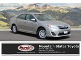 2014 Creme Brulee Metallic Toyota Camry LE #120915923