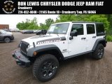 2017 Bright White Jeep Wrangler Unlimited Rubicon 4x4 #120915986