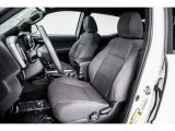 2017 Toyota Tacoma TRD Sport Double Cab Black Interior