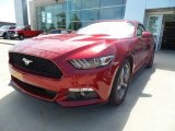 Ruby Red Ford Mustang in 2017