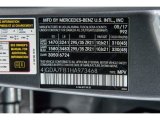 2017 GLE Color Code for Selenite Grey Metallic - Color Code: 992