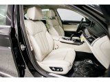 2018 BMW 7 Series 740i Sedan Ivory White/Black Interior