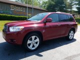 2008 Salsa Red Pearl Toyota Highlander Limited 4WD #120947123