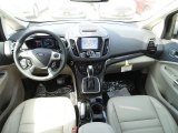 2017 Ford C-Max Energi Titanium Medium Light Stone Interior