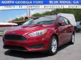 2017 Ruby Red Ford Focus SE Hatch #120971742