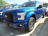 2017 Lightning Blue Ford F150 XLT SuperCab 4x4 #120990219
