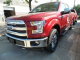 2017 Ruby Red Ford F150 Lariat SuperCrew 4X4 #120990214