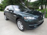 2018 Jaguar F-PACE 35t AWD Prestige Front 3/4 View