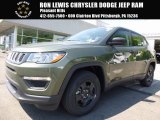 2017 Olive Green Pearl Jeep Compass Sport #120990148