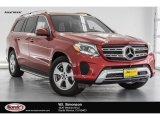 2017 designo  Cardinal Red Metallic Mercedes-Benz GLS 450 4Matic #121010578