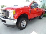 2017 Ford F250 Super Duty XL Regular Cab 4x4 Front 3/4 View