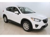 2014 Crystal White Pearl Mica Mazda CX-5 Touring #121010801