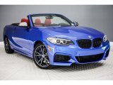 2017 BMW 2 Series M240i Convertible Front 3/4 View