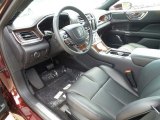 2017 Lincoln Continental Select AWD Ebony Interior