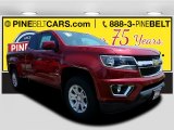 2017 Cajun Red Tintcoat Chevrolet Colorado LT Extended Cab 4x4 #121059088