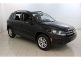 2016 Deep Black Pearl Volkswagen Tiguan S 4MOTION #121059391