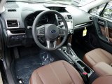 2017 Subaru Forester 2.0XT Touring Saddle Brown Interior