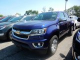 2017 Laser Blue Metallic Chevrolet Colorado LT Crew Cab 4x4 #121085857