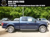 2017 Blue Jeans Ford F150 XLT SuperCab 4x4 #121085567