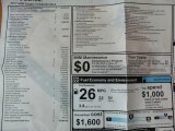 2017 Mini Clubman Cooper S ALL4 Window Sticker