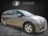 2018 Pacific Pewter Metallic Honda Odyssey EX-L #121132485