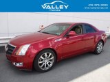 2009 Crystal Red Cadillac CTS 4 AWD Sedan #121149182