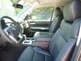 2017 Toyota Tundra Limited Double Cab 4x4 Black Interior