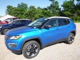 2017 Jeep Compass Laser Blue Pearl