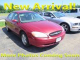 2001 Toreador Red Metallic Ford Taurus SE #121174740