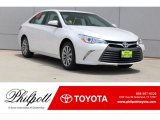 2017 Blizzard White Pearl Toyota Camry XLE #121174682