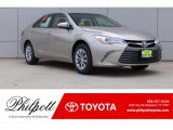 2017 Creme Brulee Mica Toyota Camry LE #121174680