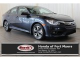 2017 Cosmic Blue Metallic Honda Civic EX-L Sedan #121174579