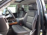 2017 Chevrolet Silverado 2500HD High Country Crew Cab 4x4 Jet Black Interior