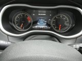 2017 Jeep Cherokee Overland 4x4 Gauges
