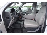 2017 Ford F250 Super Duty XL Crew Cab Medium Earth Gray Interior