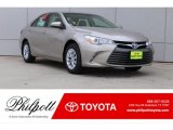 2017 Creme Brulee Mica Toyota Camry LE #121221455