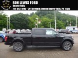 2017 Shadow Black Ford F150 XLT SuperCrew 4x4 #121221293