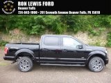 2017 Shadow Black Ford F150 XLT SuperCrew 4x4 #121221290
