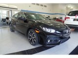 Crystal Black Pearl Honda Civic in 2017