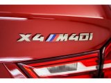2017 BMW X4 M40i Marks and Logos